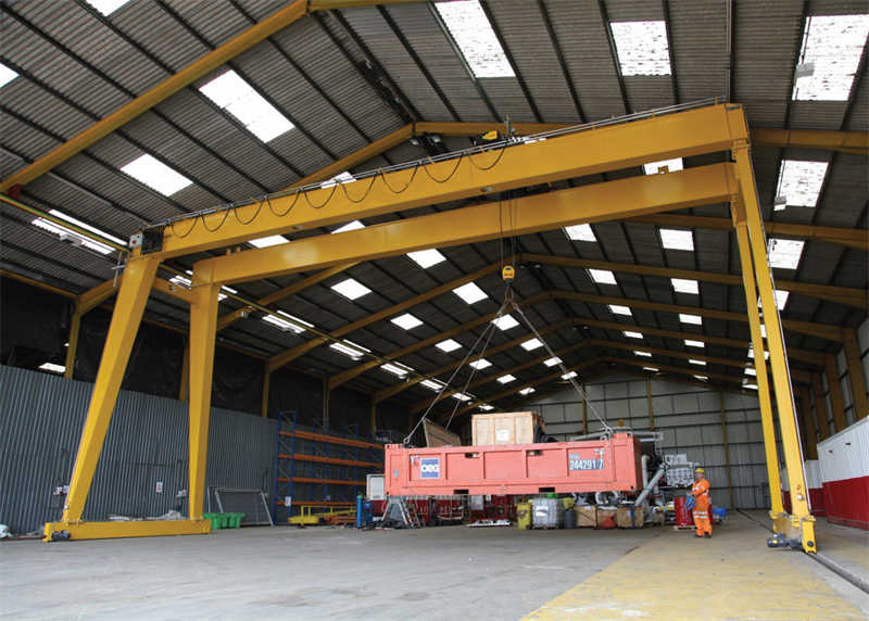 Port customizes gantry crane to enhance its fabrication services