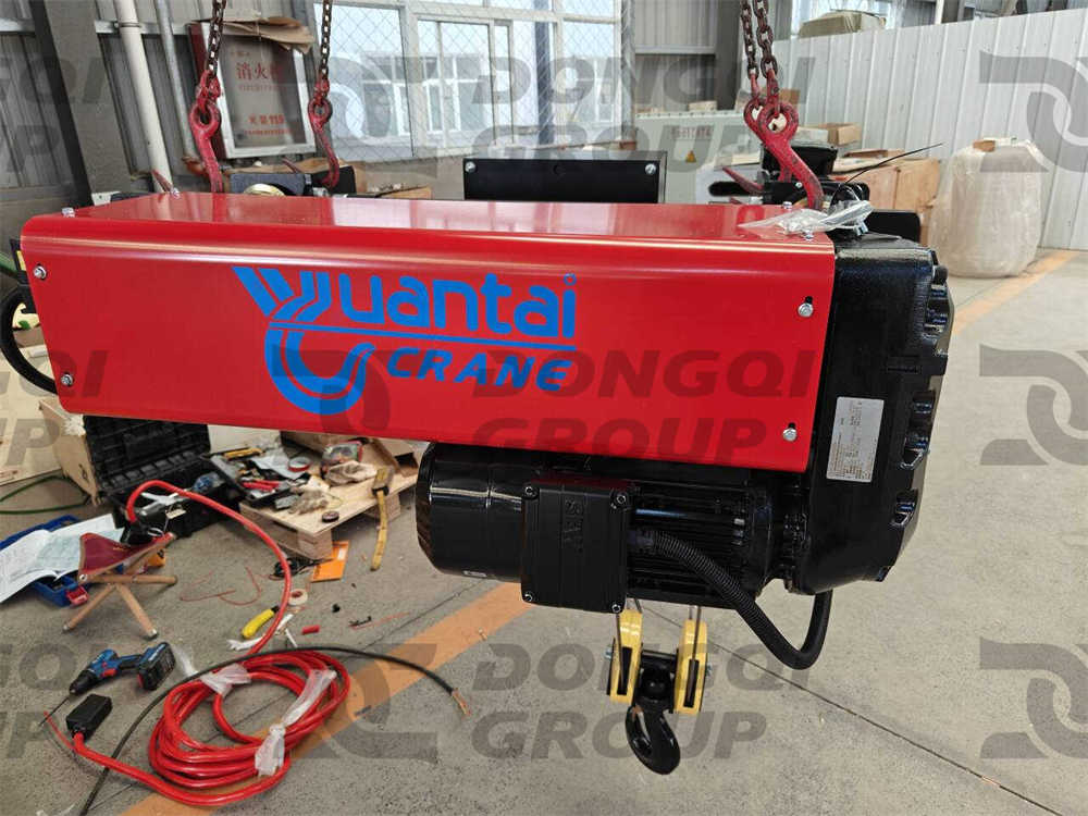 Bandung Textile Factory Purchases 3 Ton European Style Wire Rope Hoist