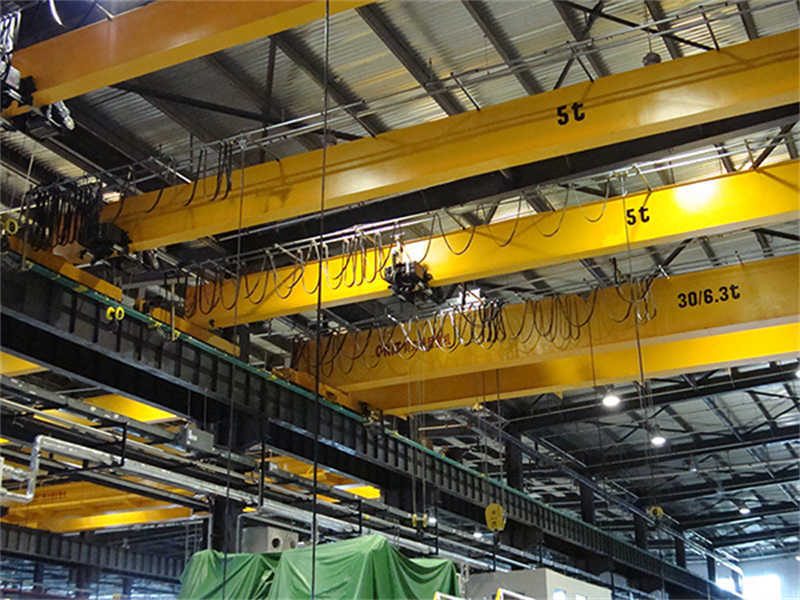 5t-19.5m electric single beam crane