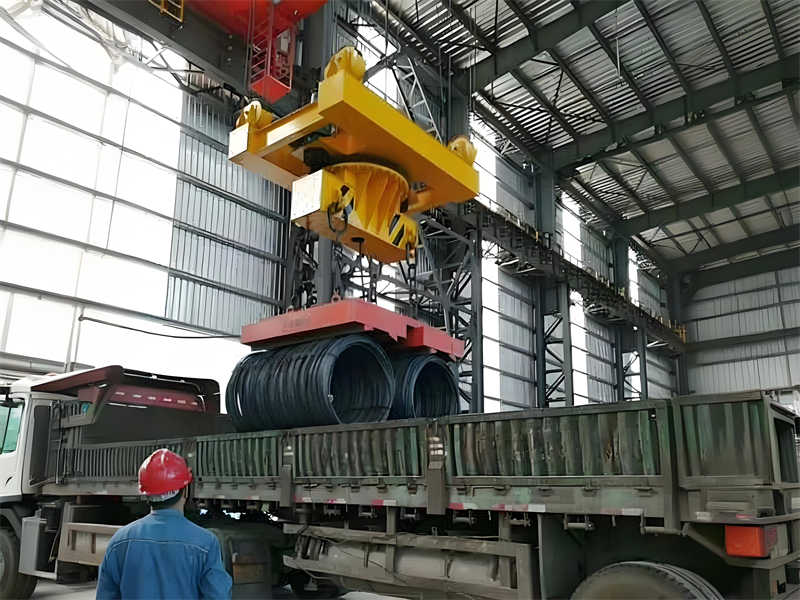 Dongqi Derek Gantung Elektromagnetik Suhu Tinggi 5-20 Ton: Solusi Pemasangan Atap Terbaik untuk Pabrik Baja & Tempat Pembuangan Besi Tua