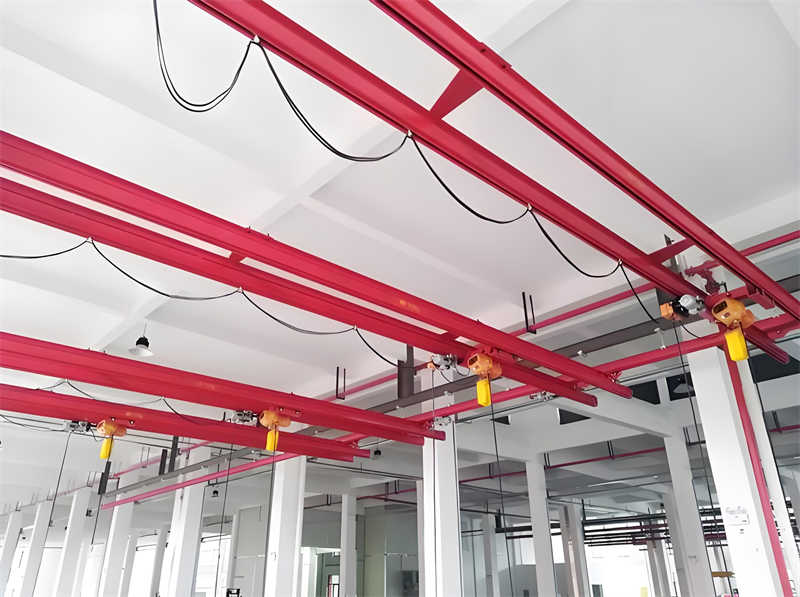 Penerapan Fleksibel Derek Gantung Balok Tunggal pada Jalur Produksi Adaptif