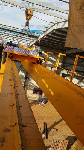 Installation-process-of-a-20-ton-double-beam-overhead-crane-23